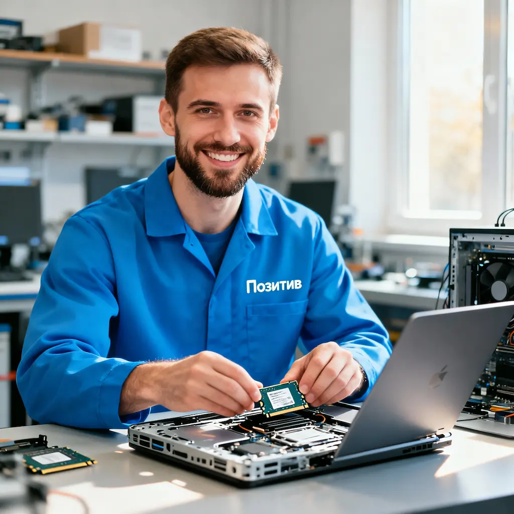 заменить HDD на SSD на ноутбуке в Красногорске