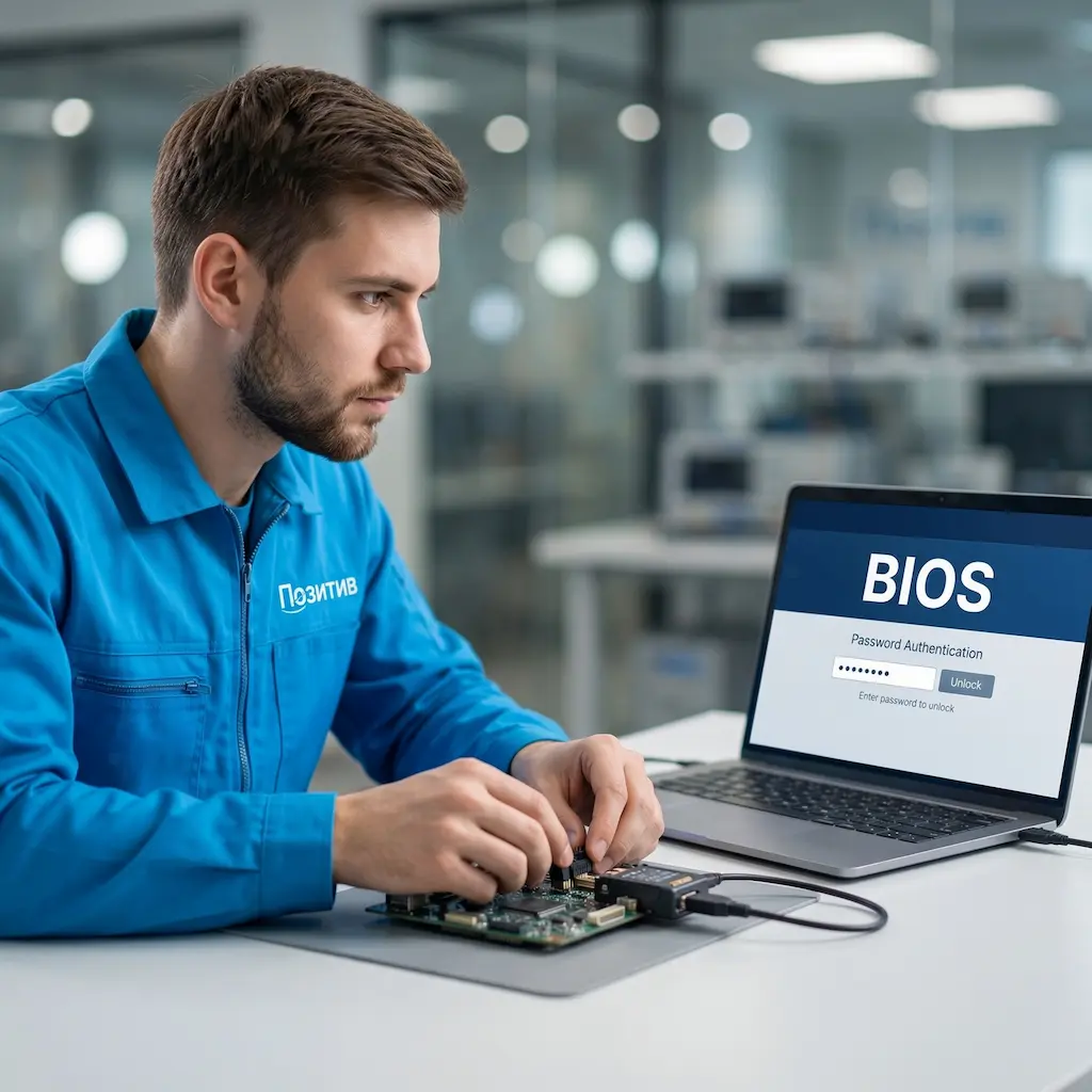 Снятие пароля BIOS ноутбука в Красногорске