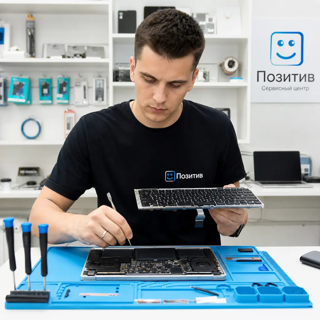 заменить клавиатуру на Apple Macbook в Красногорске