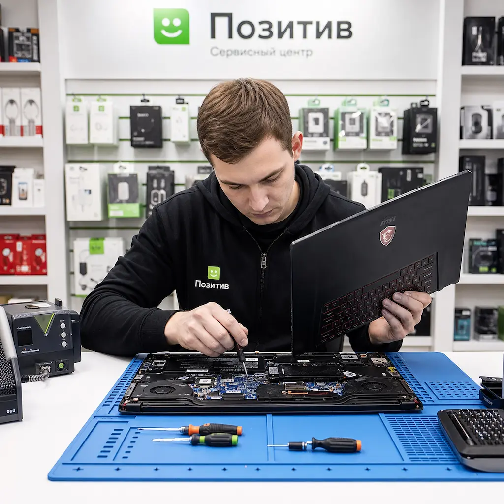 заменить клавиатуру на ноутбуке MSI в Красногорске