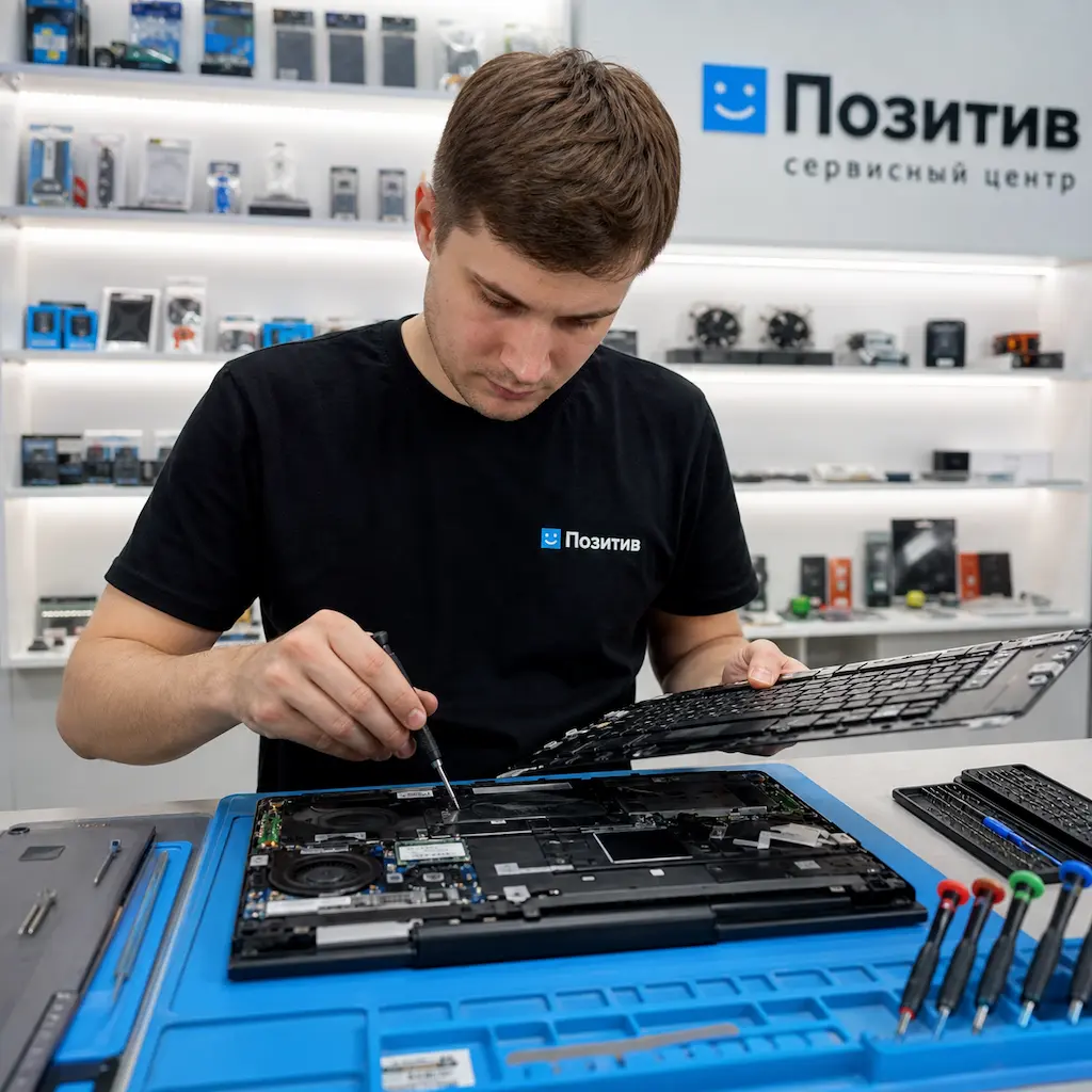 заменить клавиатуру на ноутбуке Samsung в Красногорске