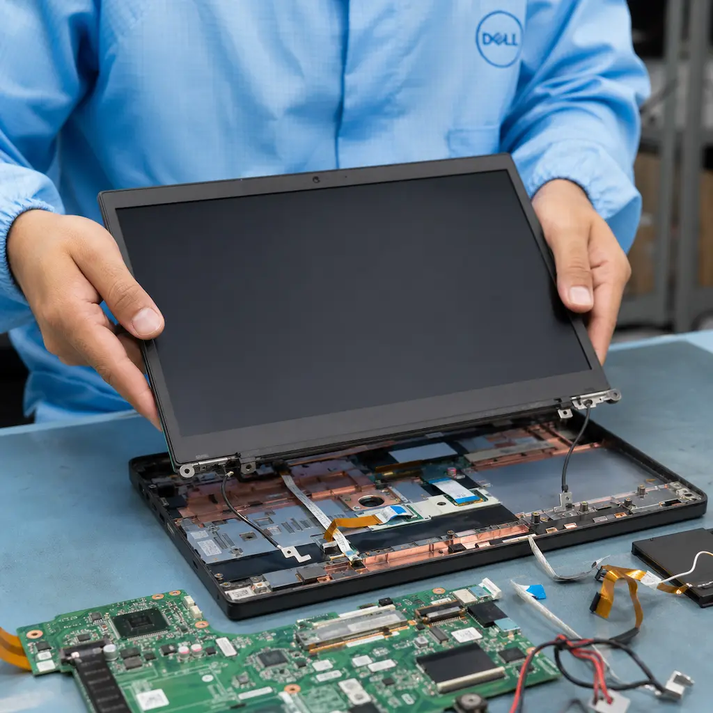 заменить матрицу ноутбука Dell в Красногорске