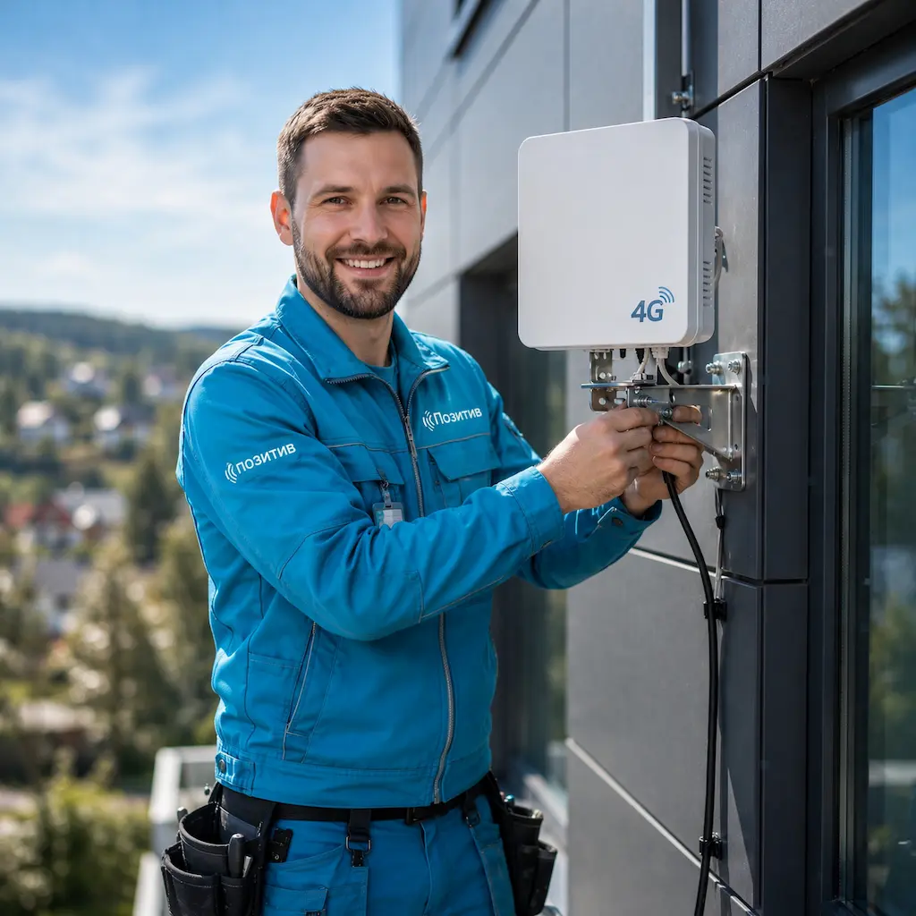 настроить 4G модем в Красногорске