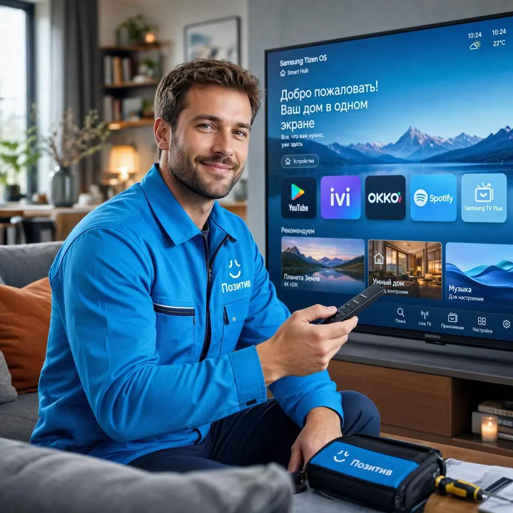 Настройка Smart TV в Красногорске