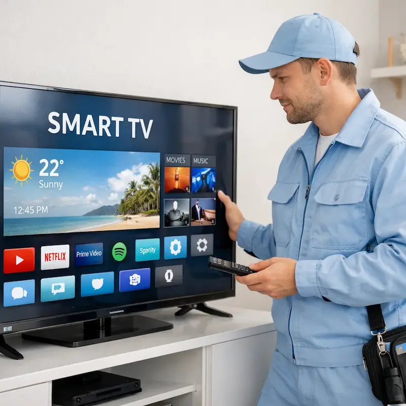 Настройка Smart TV в Красногорске