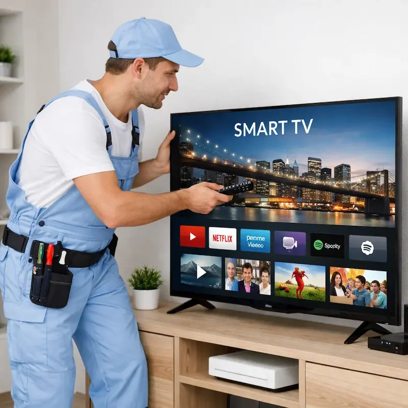 Как вызвать мастера для настройки Smart TV в Красногорске