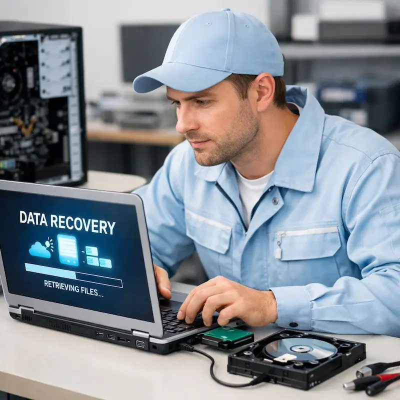 Восстановление данных и файлов в Красногорске