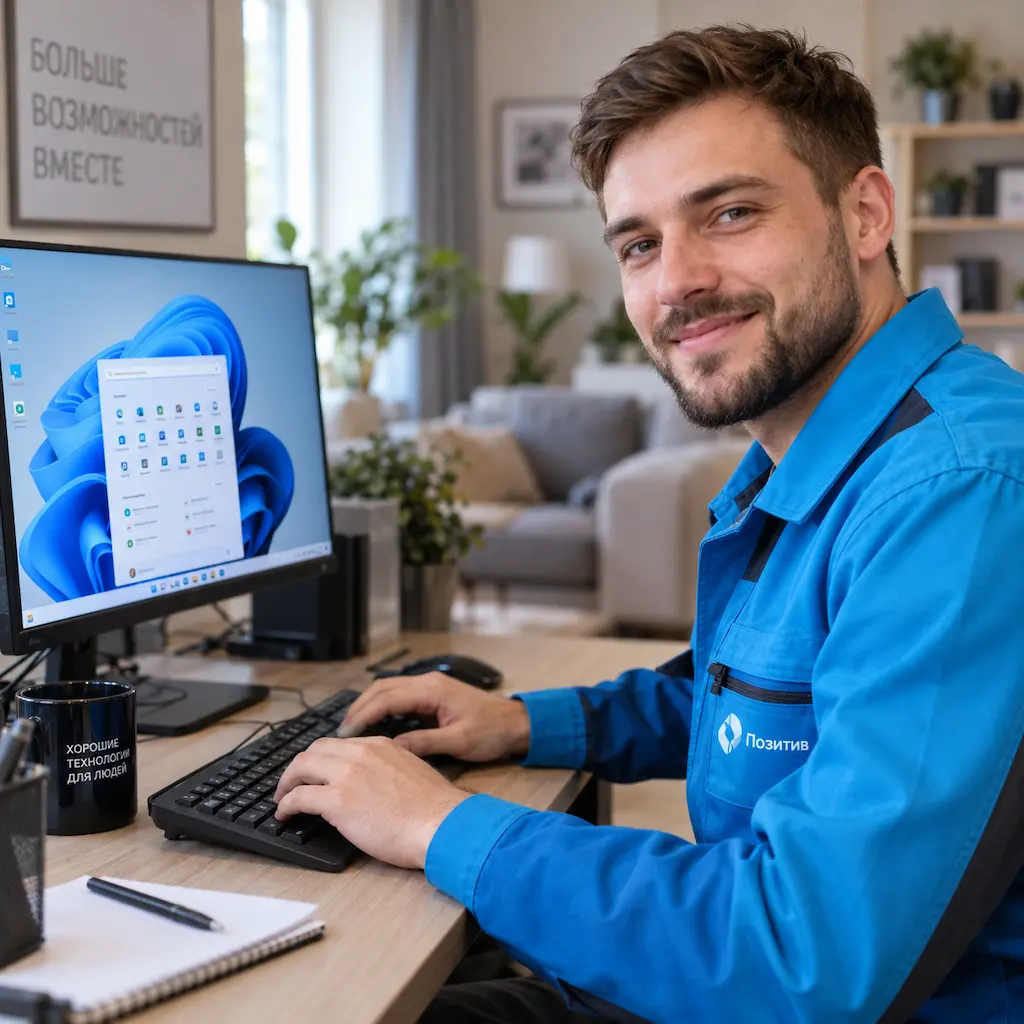 Настройка Windows в Красногорске на дому
