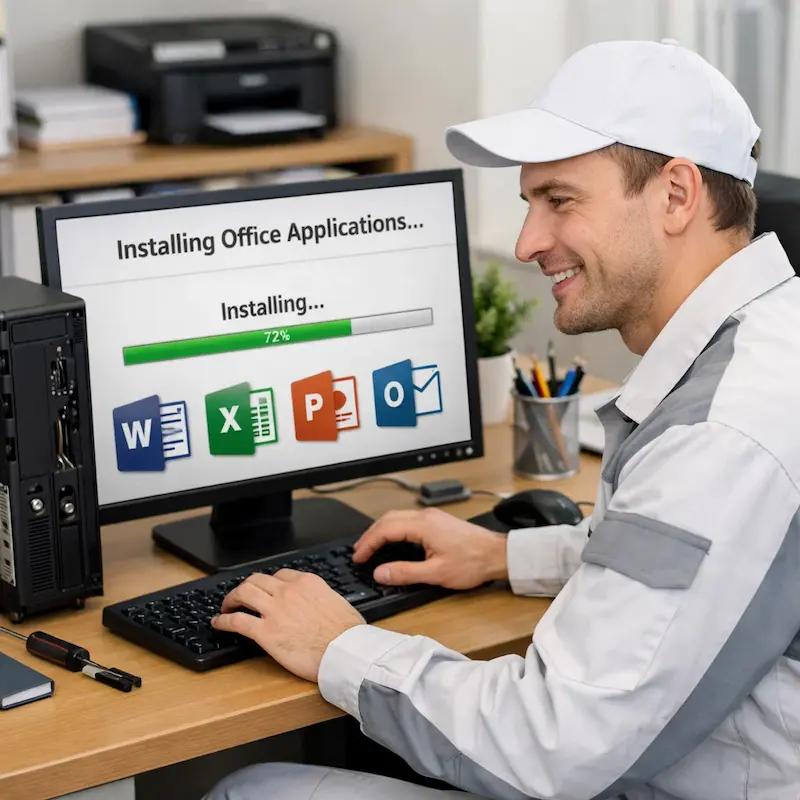 Установка и настройка программ на компьютере в Красногорске