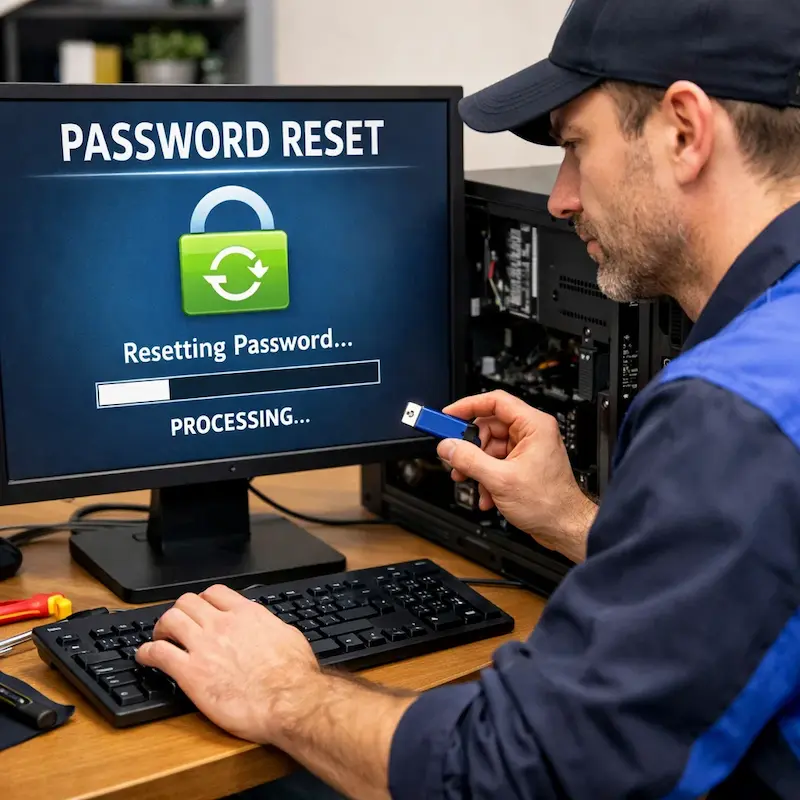 Удаление пароля на компьютере в Красногорске